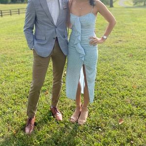 Likely Blue Midi Dress